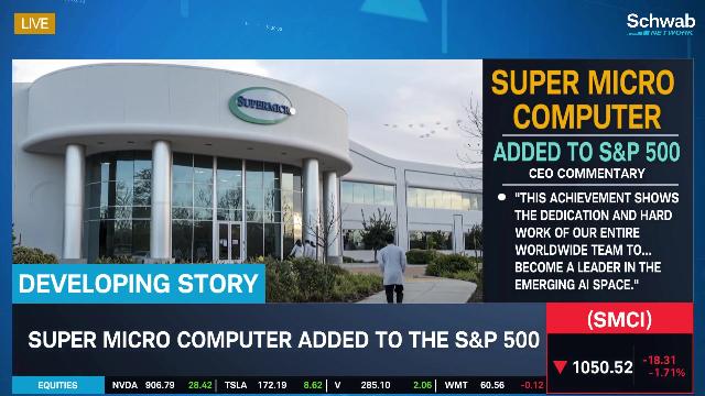 Super Micro Computer (SMCI) Added To S&P 500 Index | Morning Trade Live ...